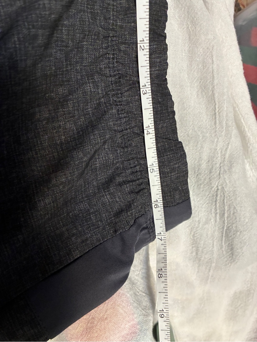Russell Athletic Men's Charcoal Heather Performance Shorts - Picture 5 of 8